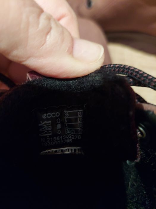 Ботинки     ECCO, размер 36