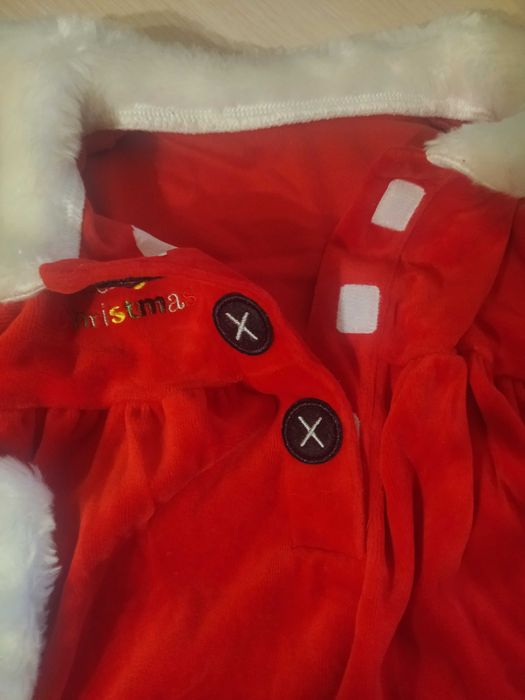 Новорічна, святкова, червона, велюрова сукня, платтячко