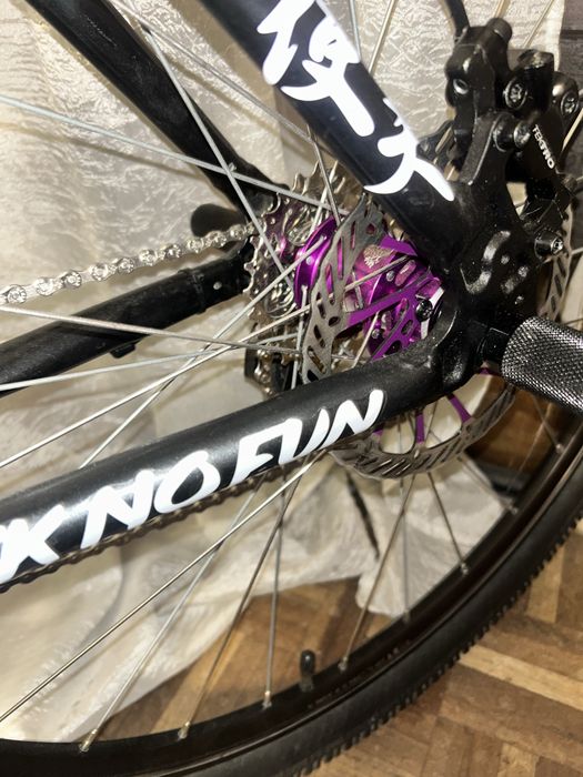 Bicicleta com peças novas