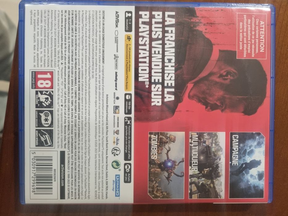 Jogo ps5 call of duty  modern warfare