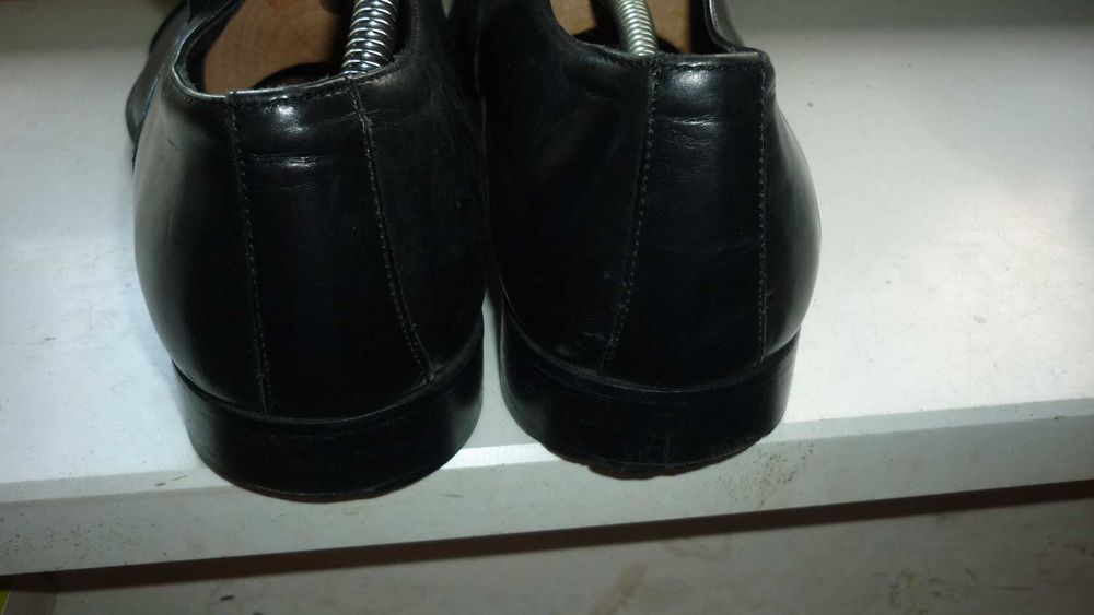 Kurt Geiger- skórzane męskie półbuty wizytowe  r; 45