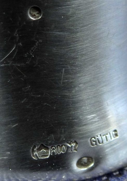 Srebrne serwetniki próba 3/800