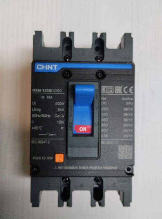 силовий автомат 80А