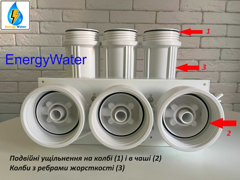 Італійський фільтр для води зворотний осмос Stanko з мінералізатором