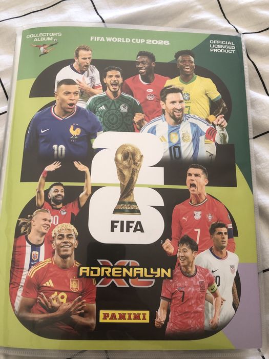 panini adrenalyn xl fifa world cup/mundial 2026 para venda ou troca