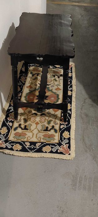 mesa de madeira retangular