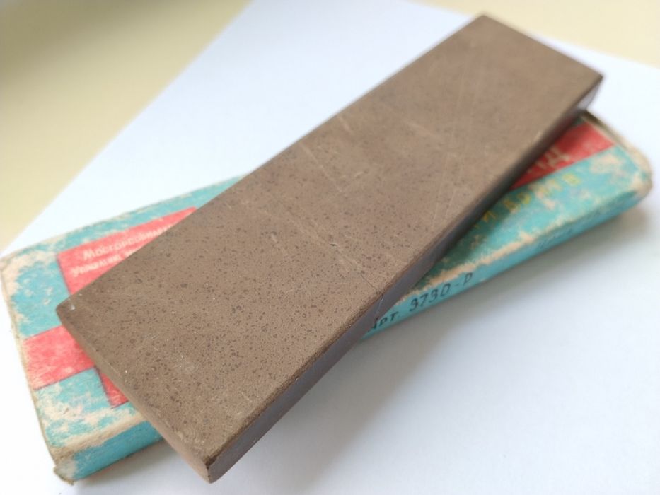 Брусок микрокорунд для правки бритв СССР