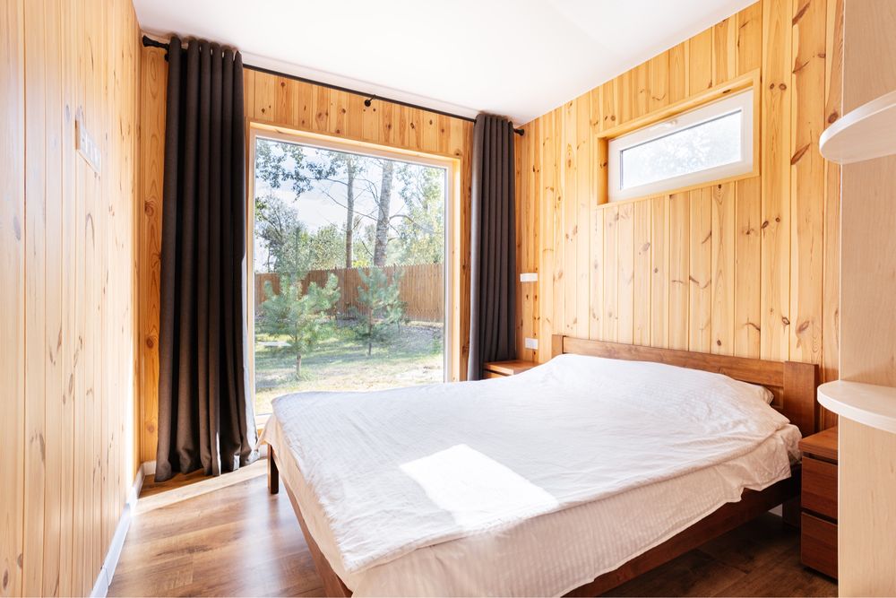 Оренда будинку біля води Осещина, спа-купіль, чан, сап борди, річка.