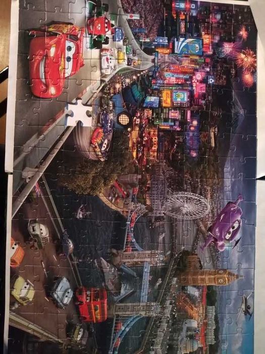 Puzzle Auta 160 elementów