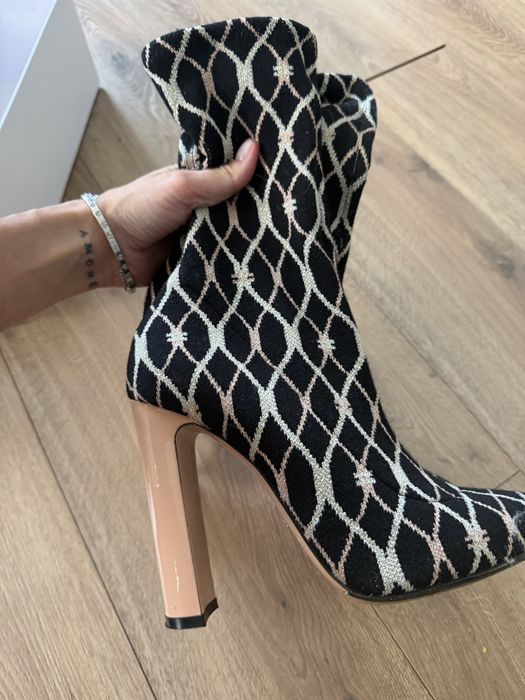 Elisabetta franchi сапоги чулок оригинал