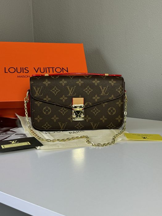 Жіноча сумка Louis Vuitton пошет кроссбоди женская сумка клатч луи