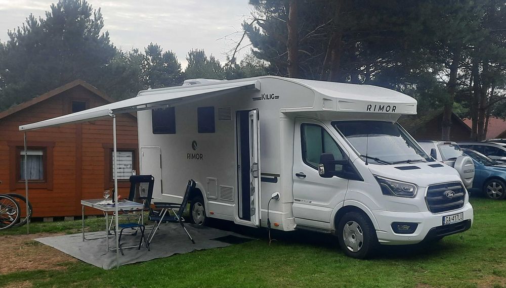 Kamper RIMOR 95 Kiling Plus ,Nowy, 5 osób, Klimatyzajca, Opcja zimowa.