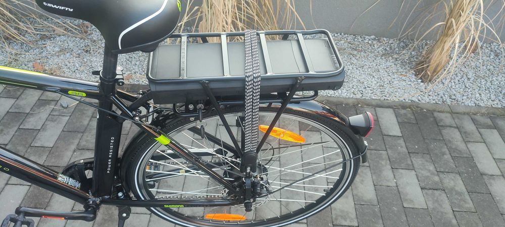 Rower nowy elektryczny hybryda koła 28 rama 48 nowy niemiecki