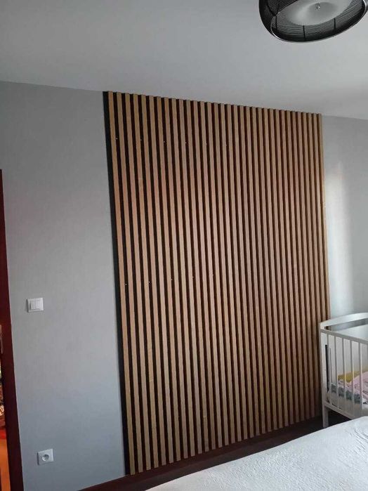 Lamele dekoracyjne na płycie hdf , lite drewno  bezsęczne  Producent!