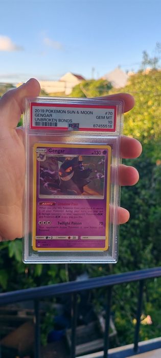 Cartas pokémon graded (ler a descrição)
