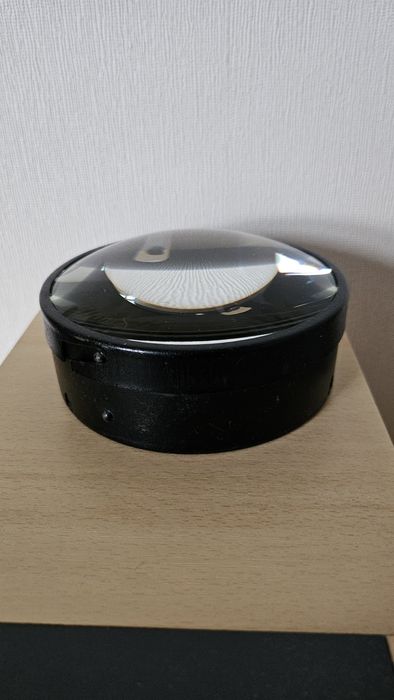 Kondensator do powiększalnika Krokus 3 .  Szkło powiększające soczewka