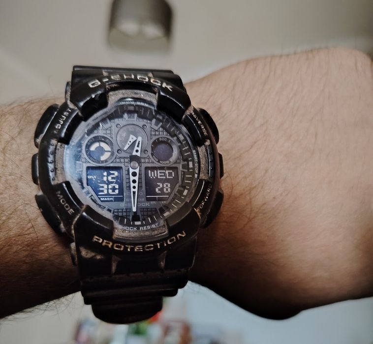 Relógio analógico -digital Casio g-shock Ga 100