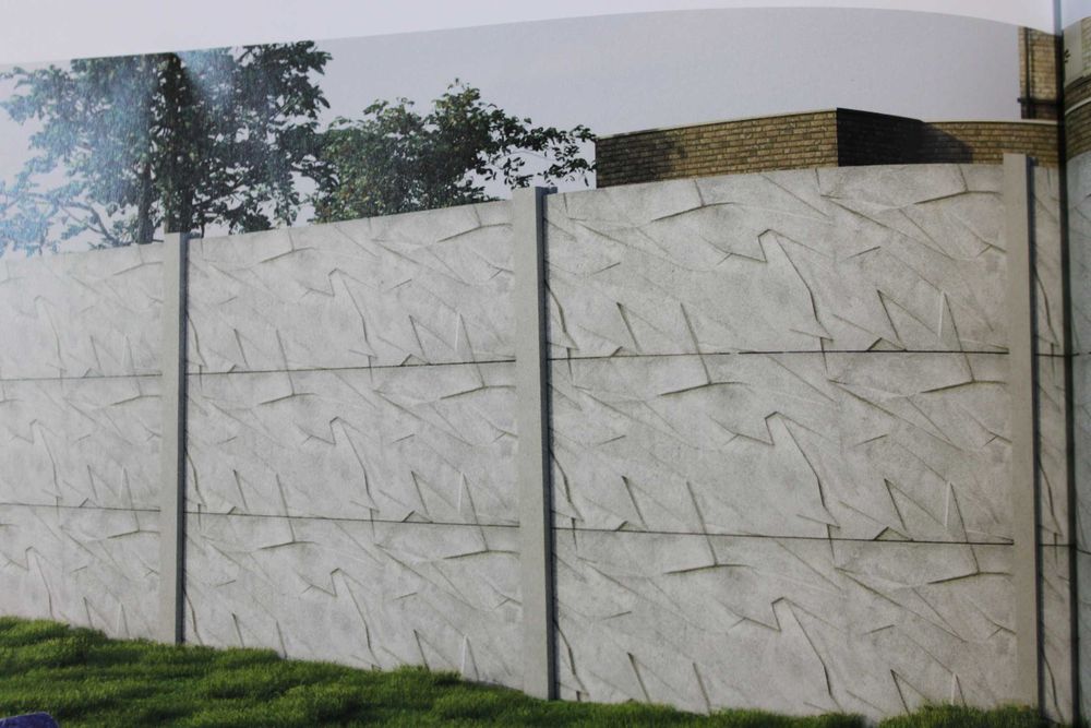 Ogrodzenie betonowe Płot betonowy