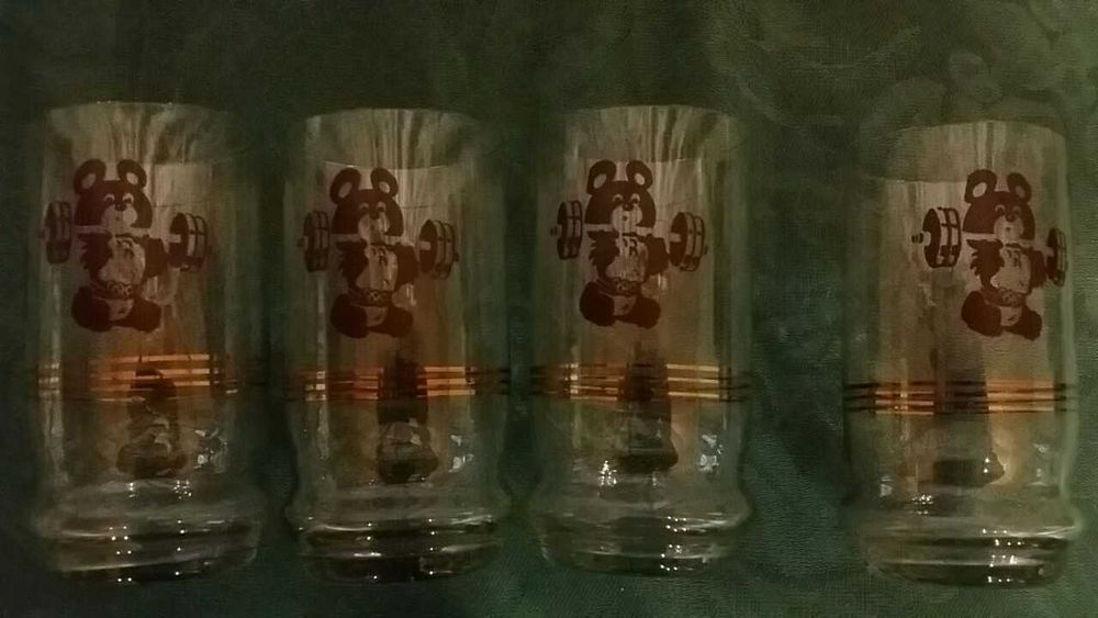 Мальцов,Олимпиада-80,чайное трио,сервиз ГДР,ваза.Графин Эгерман,стопки