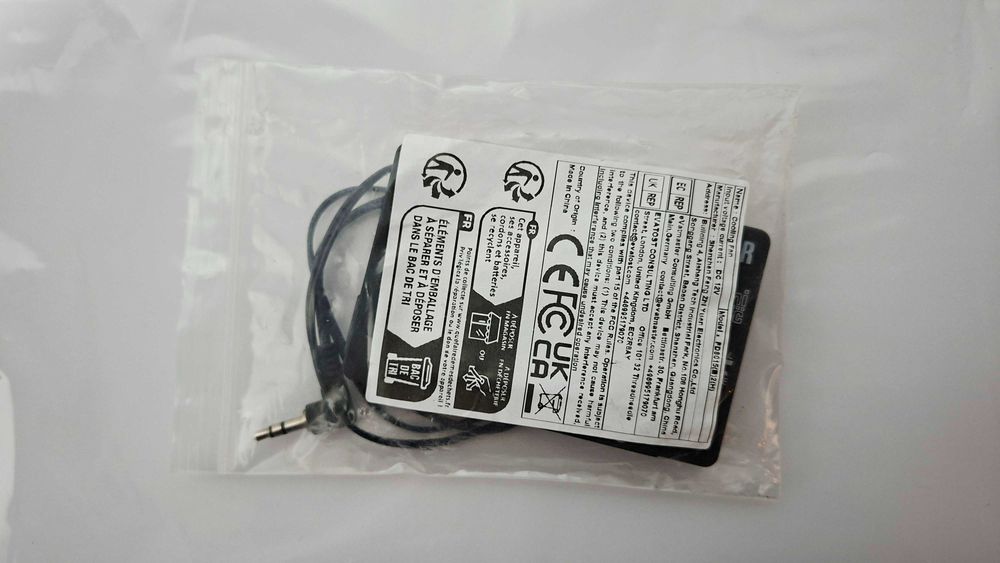 Adaptador de áudio para Auto-Rádio Cassete