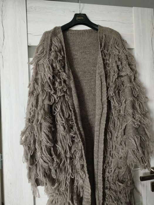 Sweter-kardigan damski