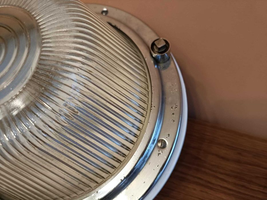 Lampa PKP ryflak SM42 vintage loft retro