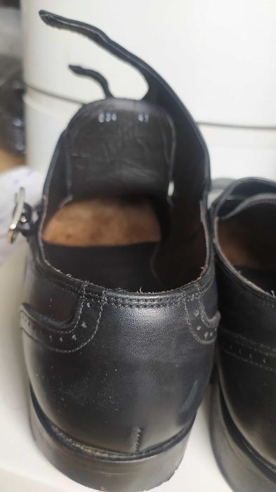 Venezia Vero Cuoio skórzane półbuty skóra naturalna 41/42 stan dobry