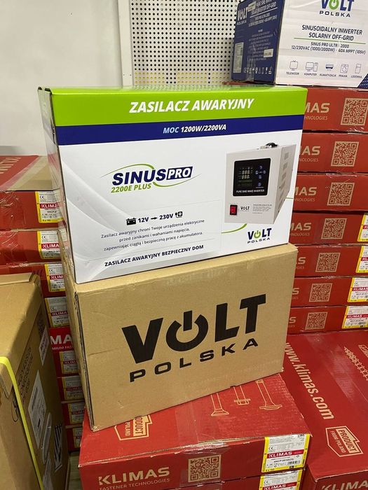 ДБЖ LIFEPO4 Volt Polska sinus pro 2200E PLUS