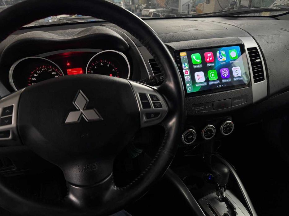 Магнітоли на Mitsubishi Lancer X, Outlander L200 Pajero Sport Airtrek