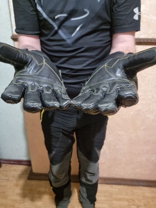 Кожаные мотоперчатки Dynamic  leathers