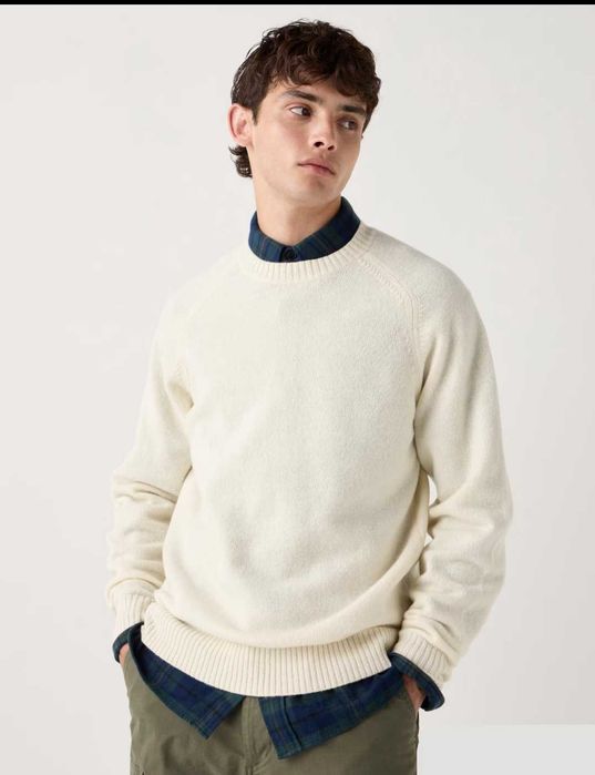 вовняний светр,джемпер шерсть Uniqlo m