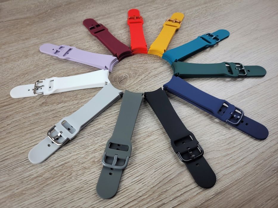 • БЕЗ ЗАЗОРІВ • Силіконовий ремінець Galaxy Watch 4/5/6/7 Sport Band