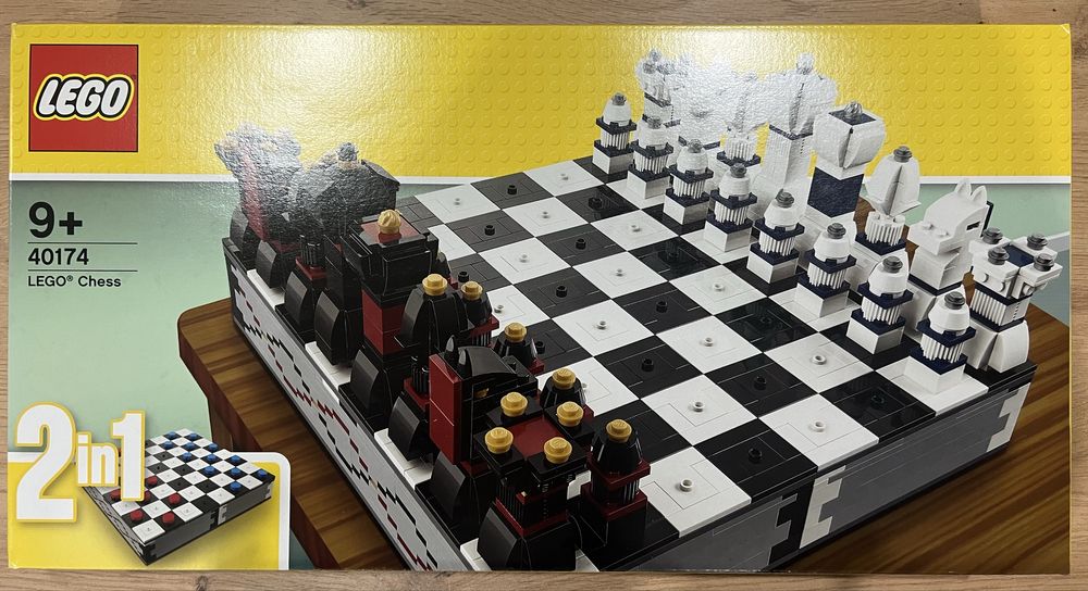 LEGO® 40174 Gry - Zestaw szachów z motywem LEGO