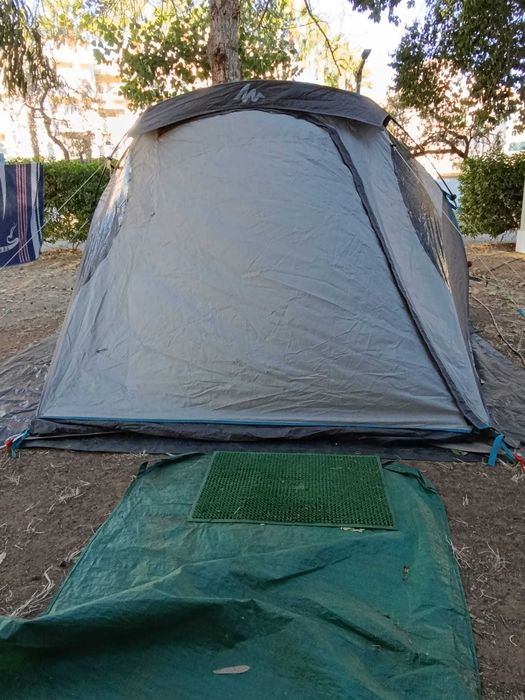Tenda de campismo Quechua Insuflável.