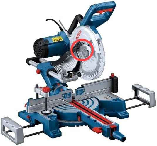 Piła ukośnica BOSCH GCM 254D 1800W 254mm z posuwem