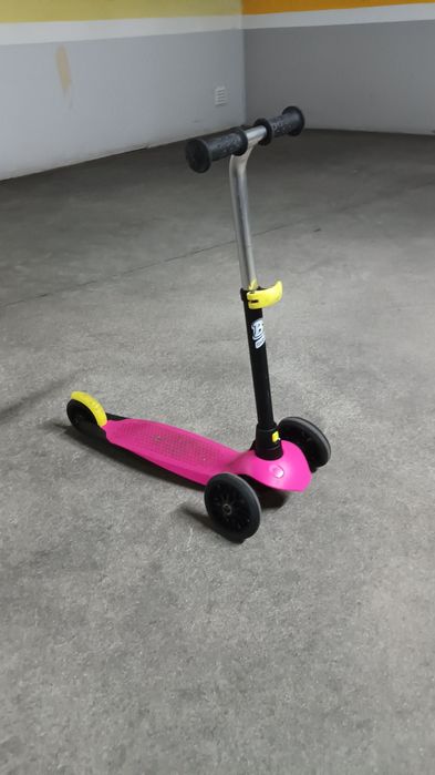 Trotinete Decathlon B100 3 Rodas Criança Rosa