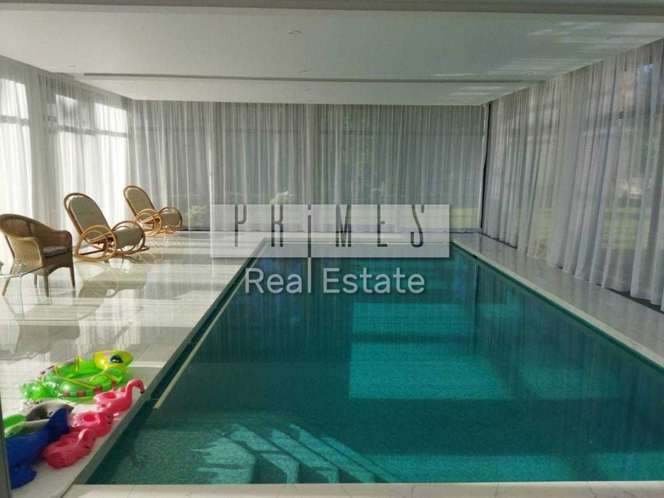 ПРОДАЖ будинок 870 м2 з басейном! Прямий вихід до води! Перша лінія! Сосни, ліс. Стоянка. Буча