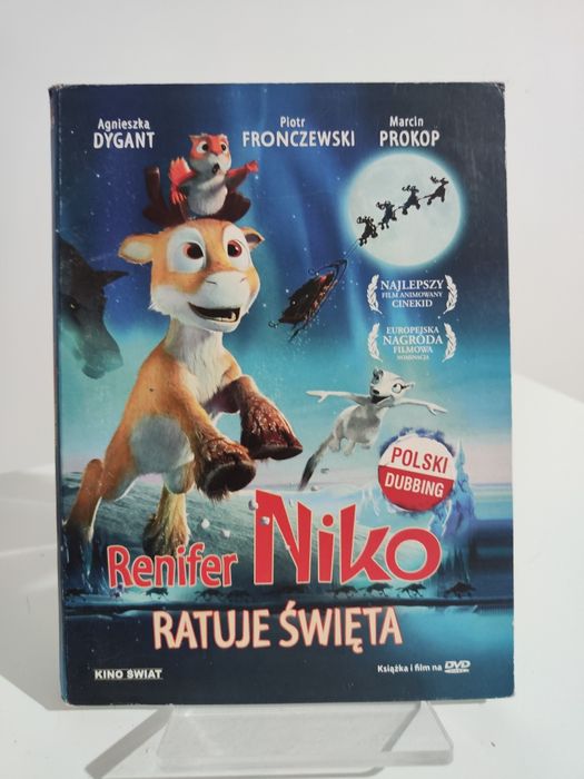 Renifer Niko ratuje święta DVD