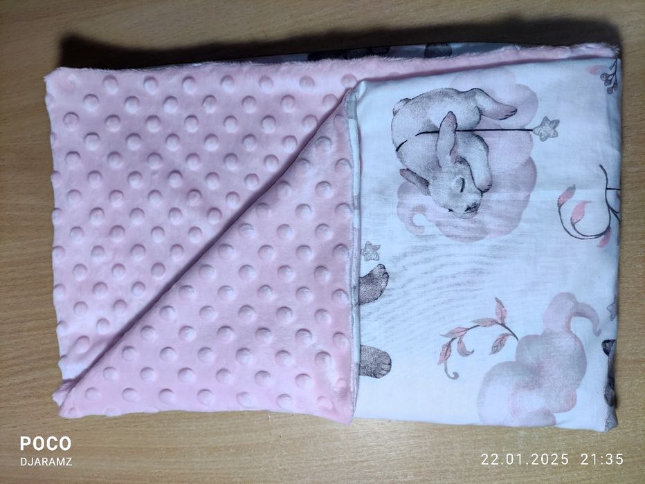 Плед плюшевий 100×80 см.