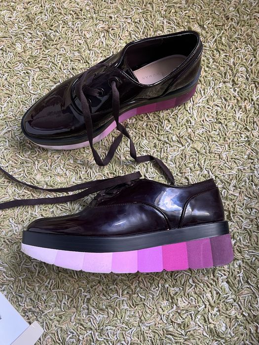 Шикарные лаковые туфли зара