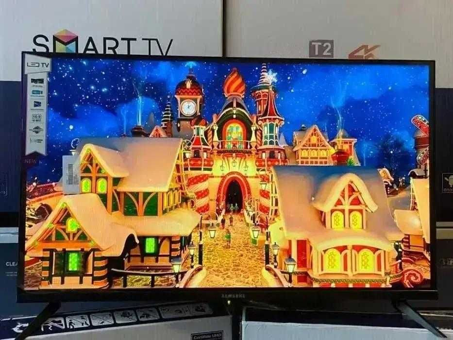 Распродажа склада! Телевизор+кронштейн smart TV 22/24/32/42/45 дюймов, Телевізор 2026 рік випуску на штучному інтелекті від Google