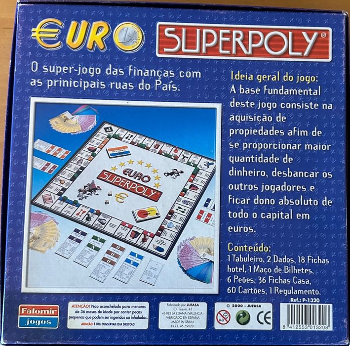 Jogo SUPERPOLY, + 8 anos