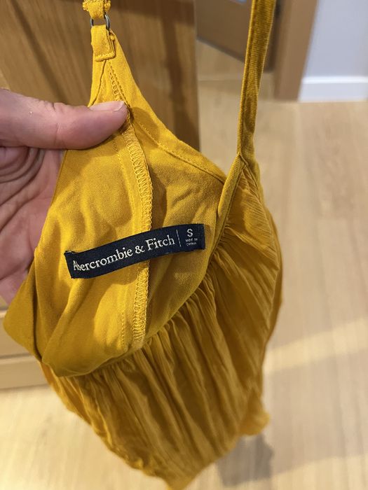 Sukienka na ramiaczkach Abercrombie& Fitch A&F piekny dekolt jak nowaS