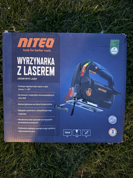 Nowa wyrzynarka z laserem niteo 710W gwarancja
