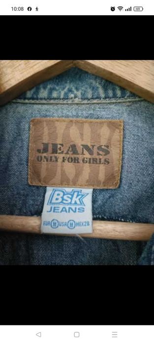 Blusão de ganga Bershka