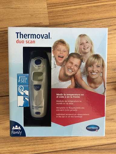 Termómetro por infravermelhos testa e ouvido (Thermoval - Hartmann)