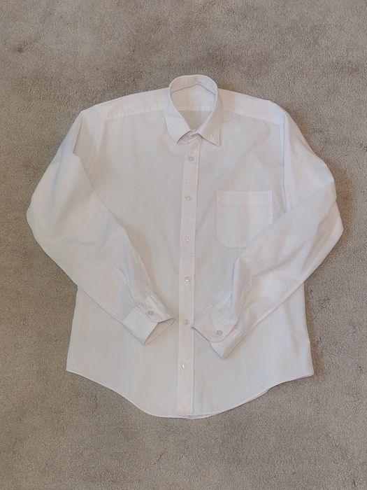 Biała męska koszula