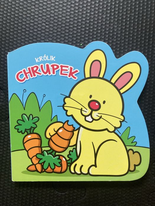 Książeczka Bajka dla dzieci Królik Chrupek Caramel