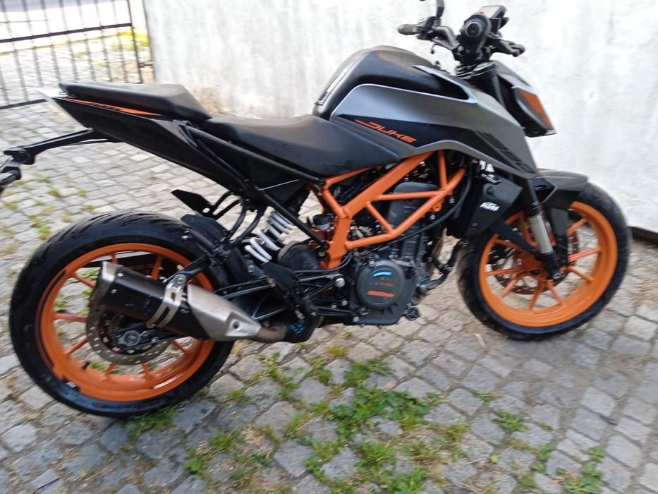 KTM Duke 390 ->125 zarejestrowany 2023 quickishifter RC transport!