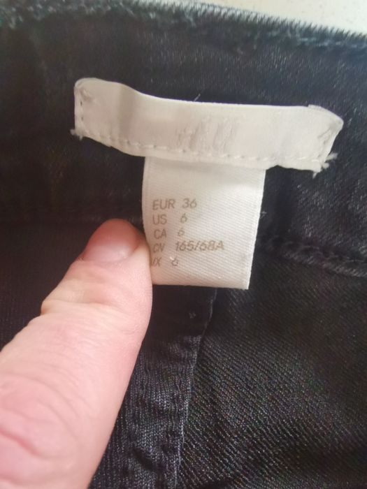 Bermudy krótkie spodenki szorty damskie do kolan 36